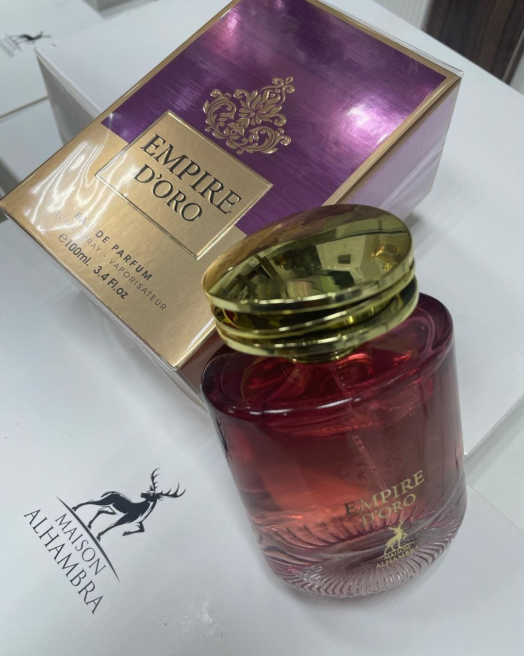 EMPIRE D'ORO Perfume By Maison Alhambra - 100ml