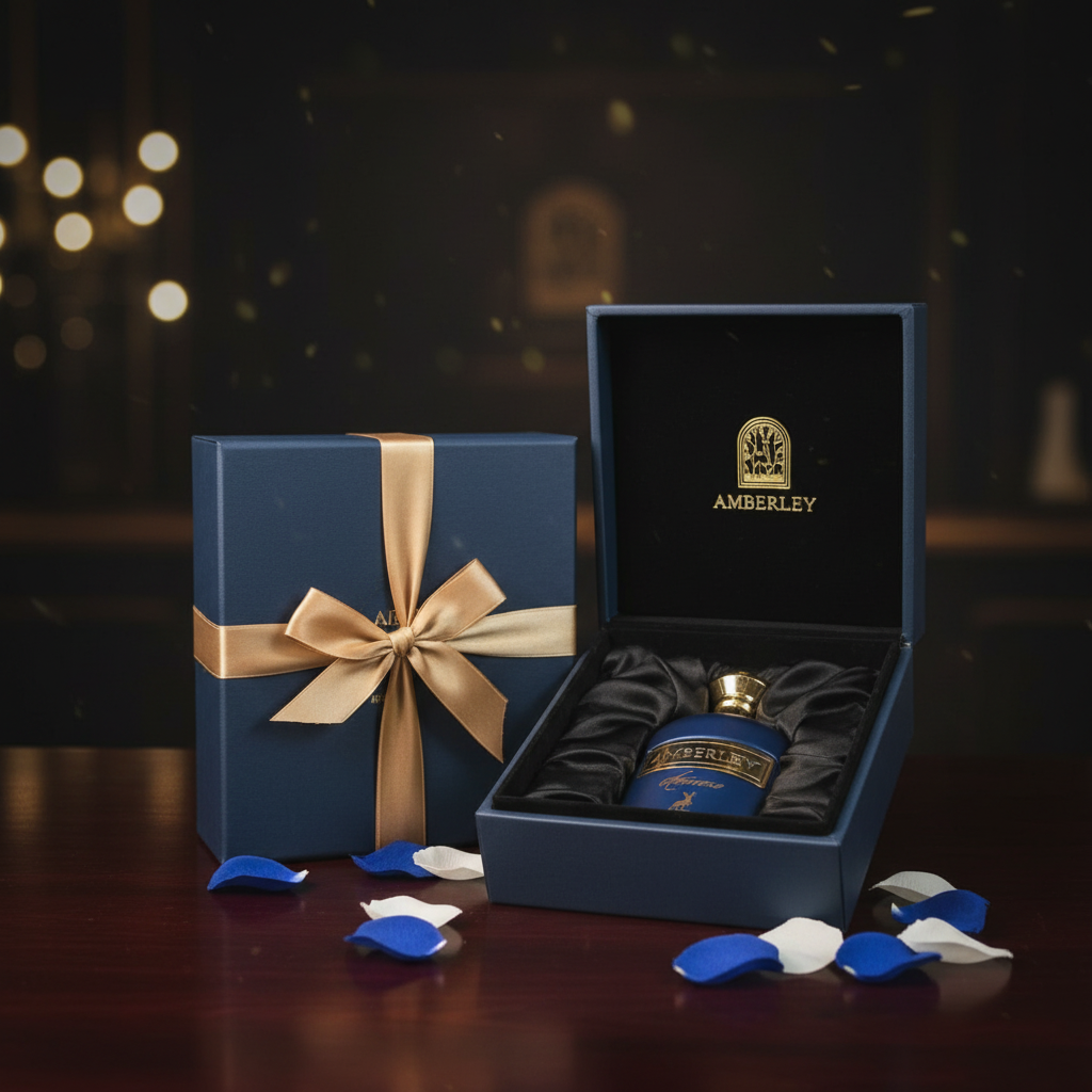 Amberley Amoroso - Blue Gift Box