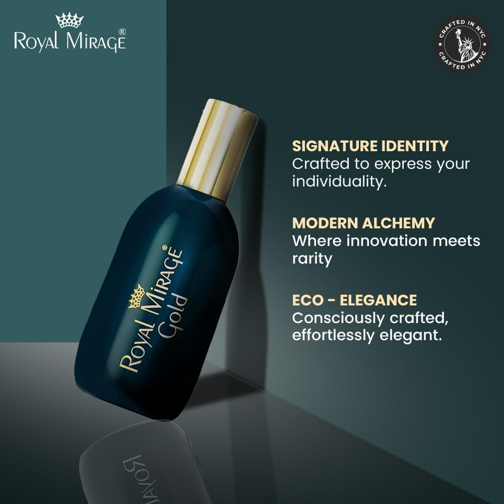 Royal Mirage Gold Eau de Cologne 120ml
