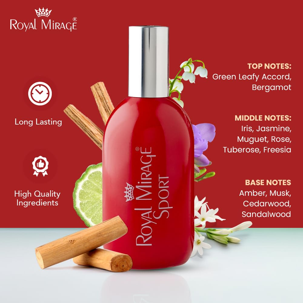 Royal Mirage Sport Eau de Cologne 120ml